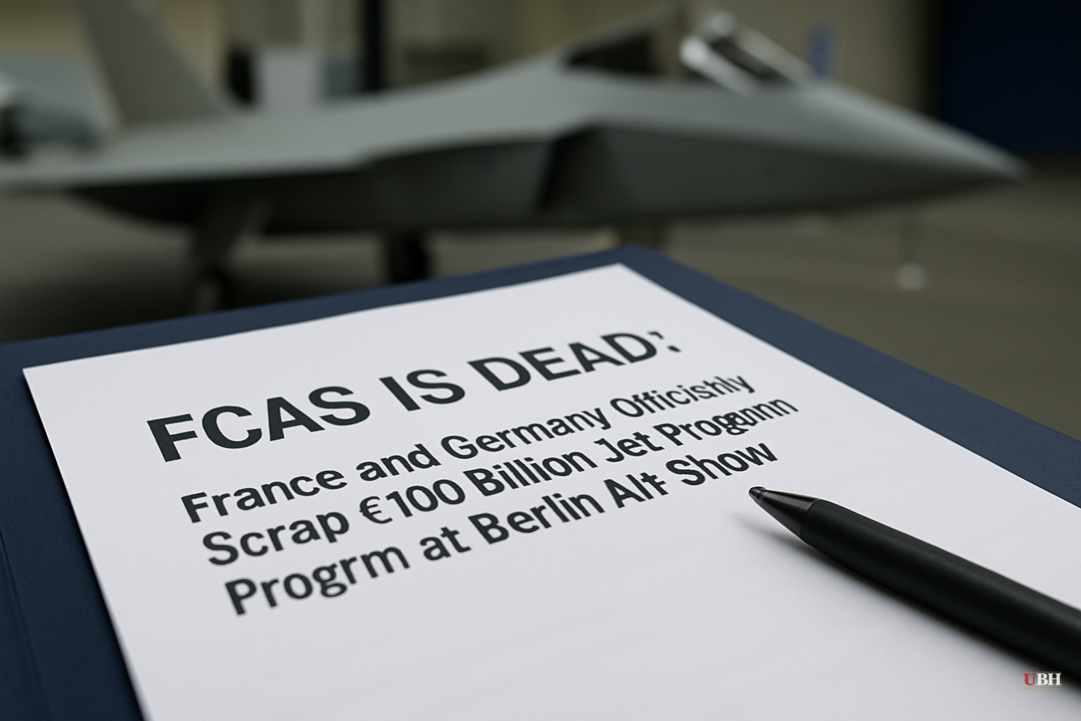 FCAS Is Dead: France and Germany Officially Scrap €100 Billion Fighter Jet Program at Berlin Air Show