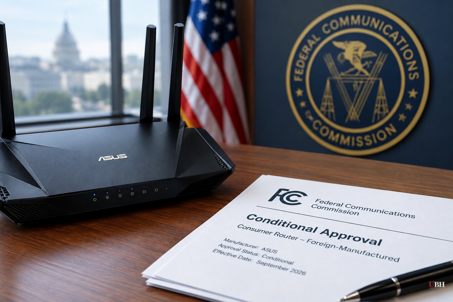 FCC's Foreign-Made Router Ban Pushes Asus Into Approval Pipeline, Sept 2026 Update