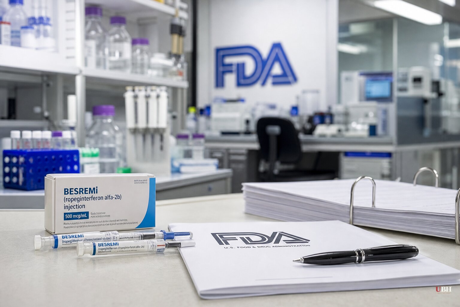 FDA Approves First New Essential Thrombocythemia Drug in 29 Years, Ropeginterferon Alfa-2b (Besremi)