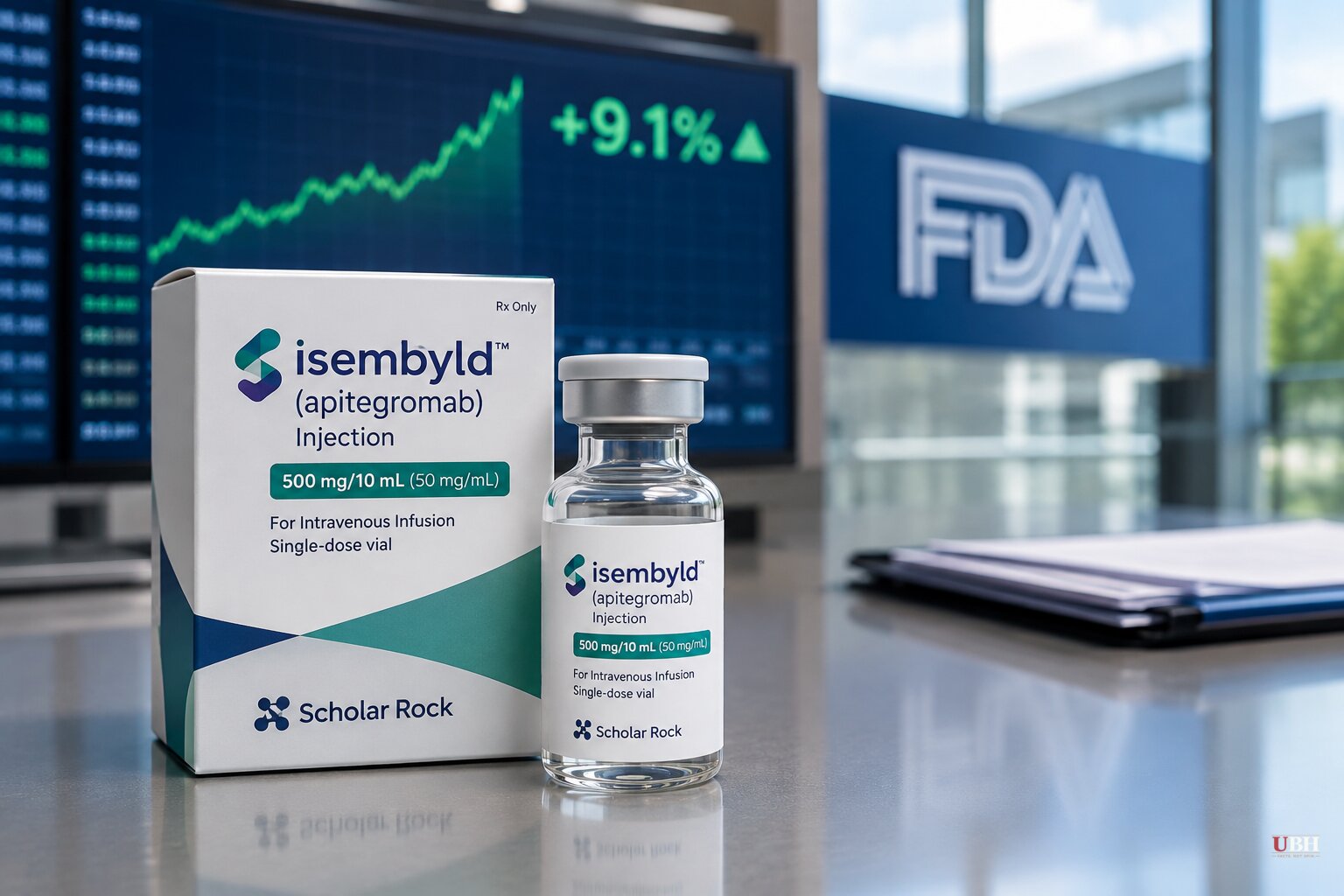 FDA Approves Scholar Rock's SMA Drug Isembyld, Stock Jumps 9% After Year-Long Manufacturing Delay