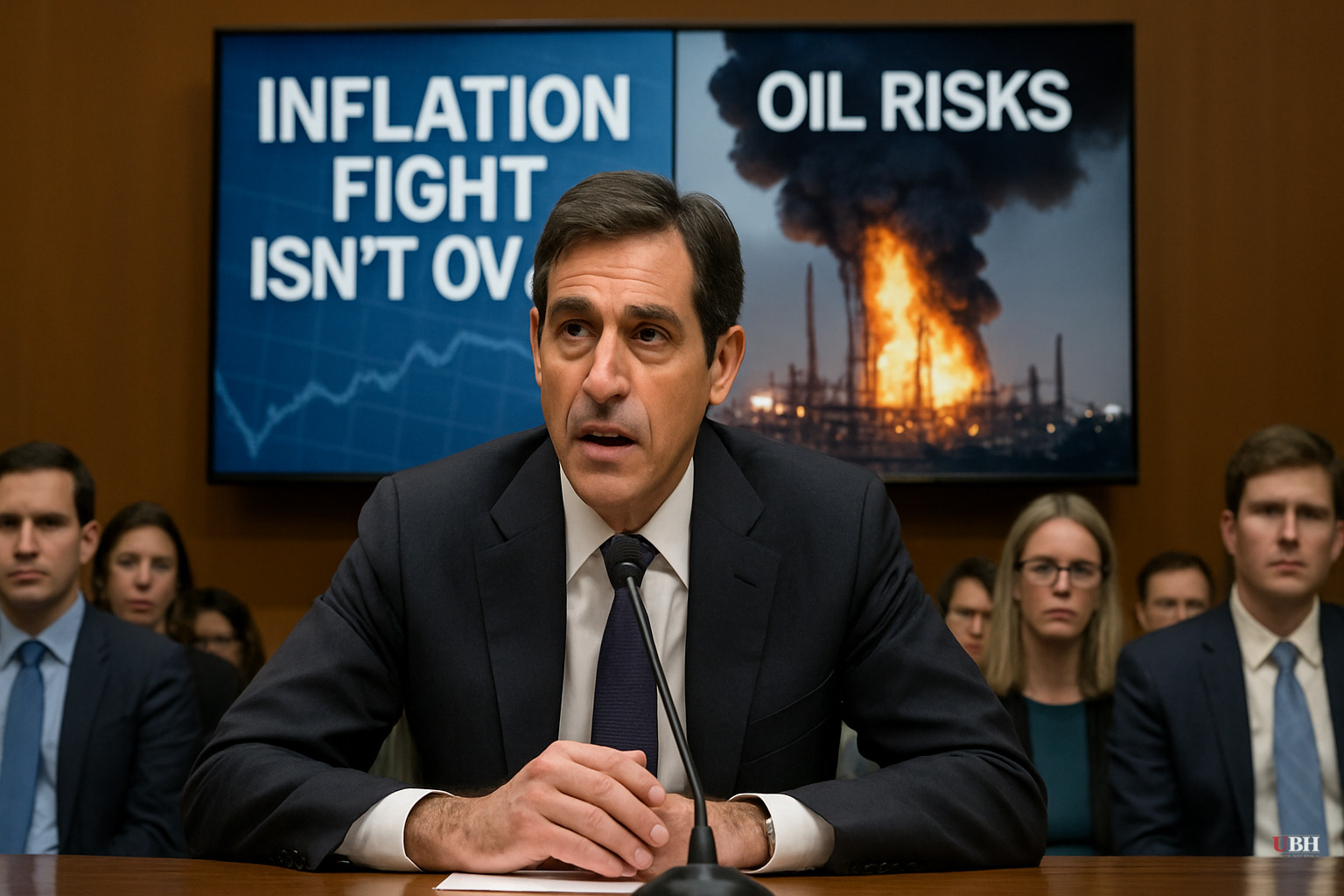 Fed Chair Warsh Warns Inflation Fight Isn't Over as Iran Fighting Reignites Oil Risk