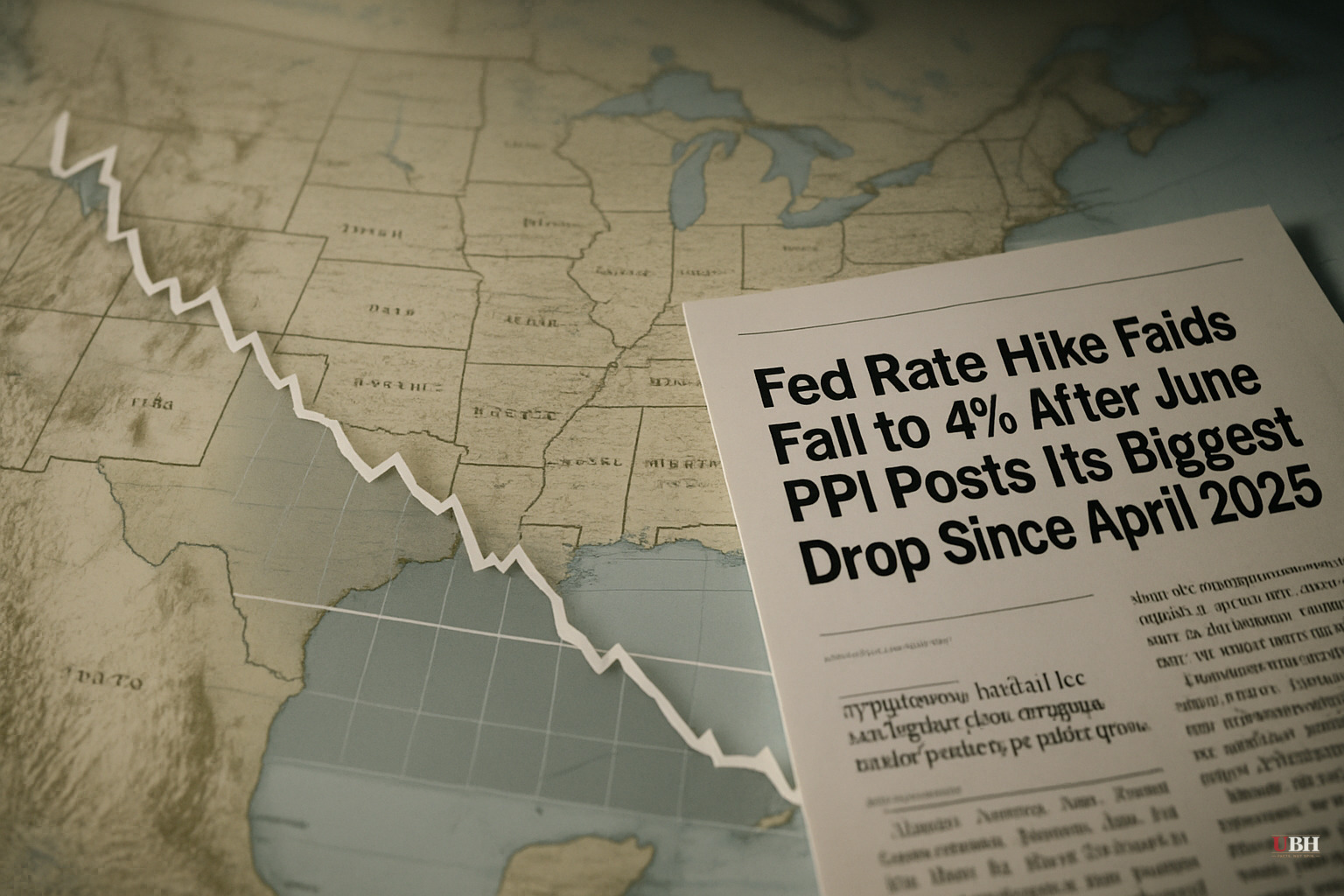 Fed Rate Hike Odds Fall to 4% After June PPI Posts Its Biggest Drop Since April 2025