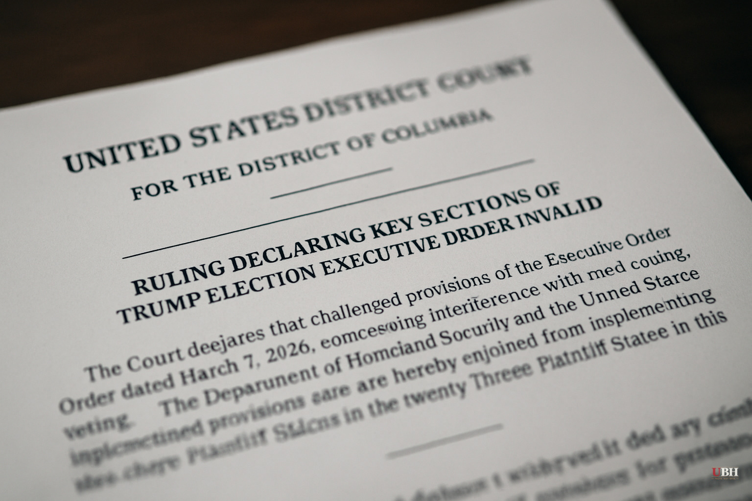 Federal Court Strikes Down Trump Mail-Ballot Order. Senate Democrats Demand Agency Records as Fulton County FBI Probe Widens.