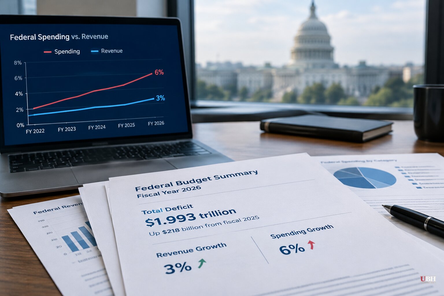 Federal Deficit Hit $1.993 Trillion in Fiscal 2026 as Spending Grew Twice as Fast as Revenue