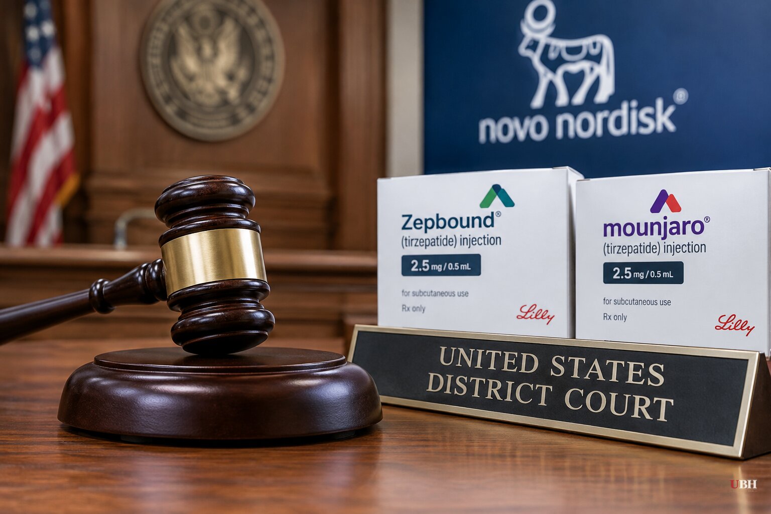 Federal Judge Denies Novo Nordisk Request to Halt Eli Lilly Weight-Loss Drug Ads