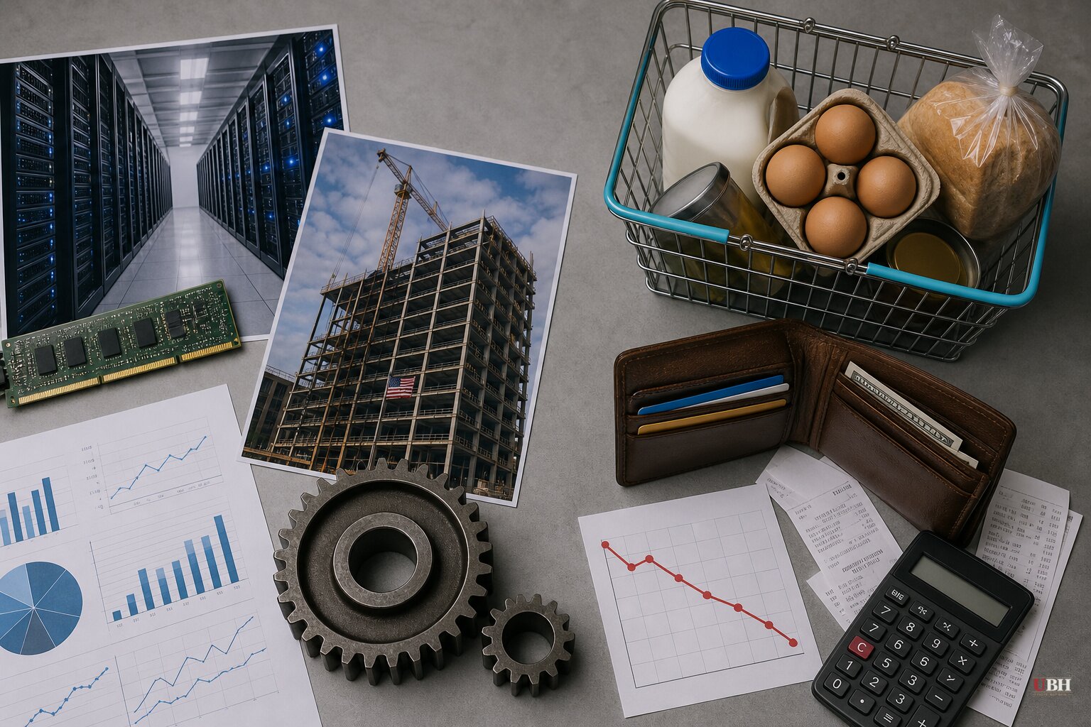 Fed's Beige Book Shows a Two-Speed Economy: Data Centers Boom, Consumers Pull Back