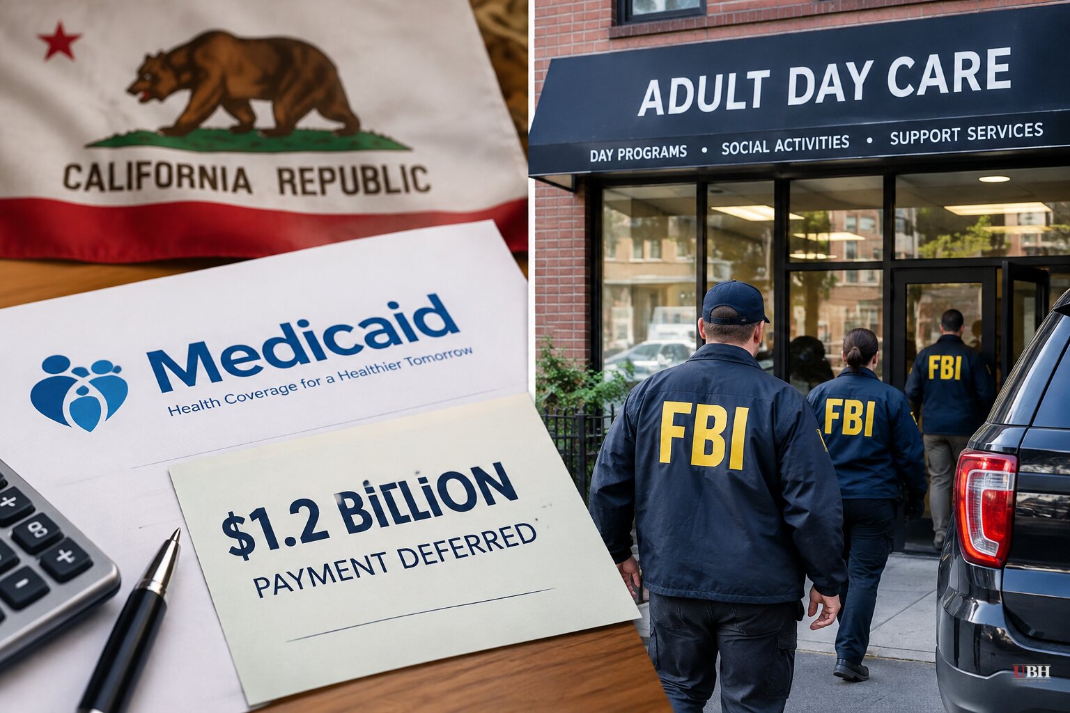Feds Defer $1.2 Billion in California Medicaid Payments, and FBI Raids NYC Adult Day Care Programs