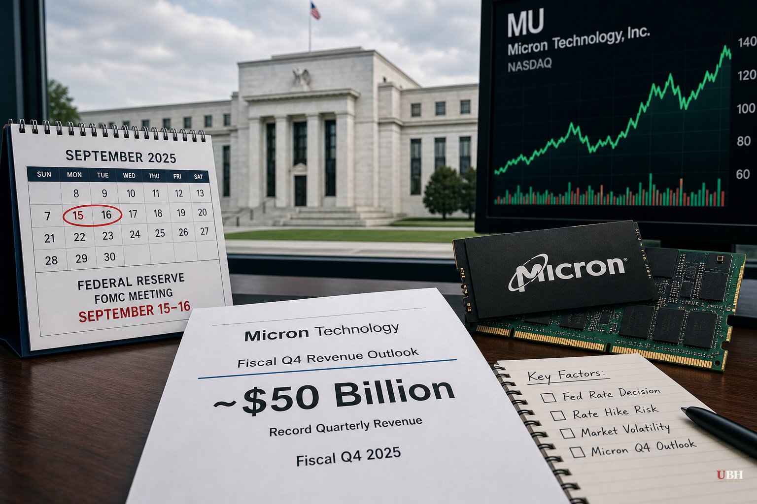 Fed's September 16 Rate Call Could Move Micron Stock More Than Its Own $50 Billion Quarter