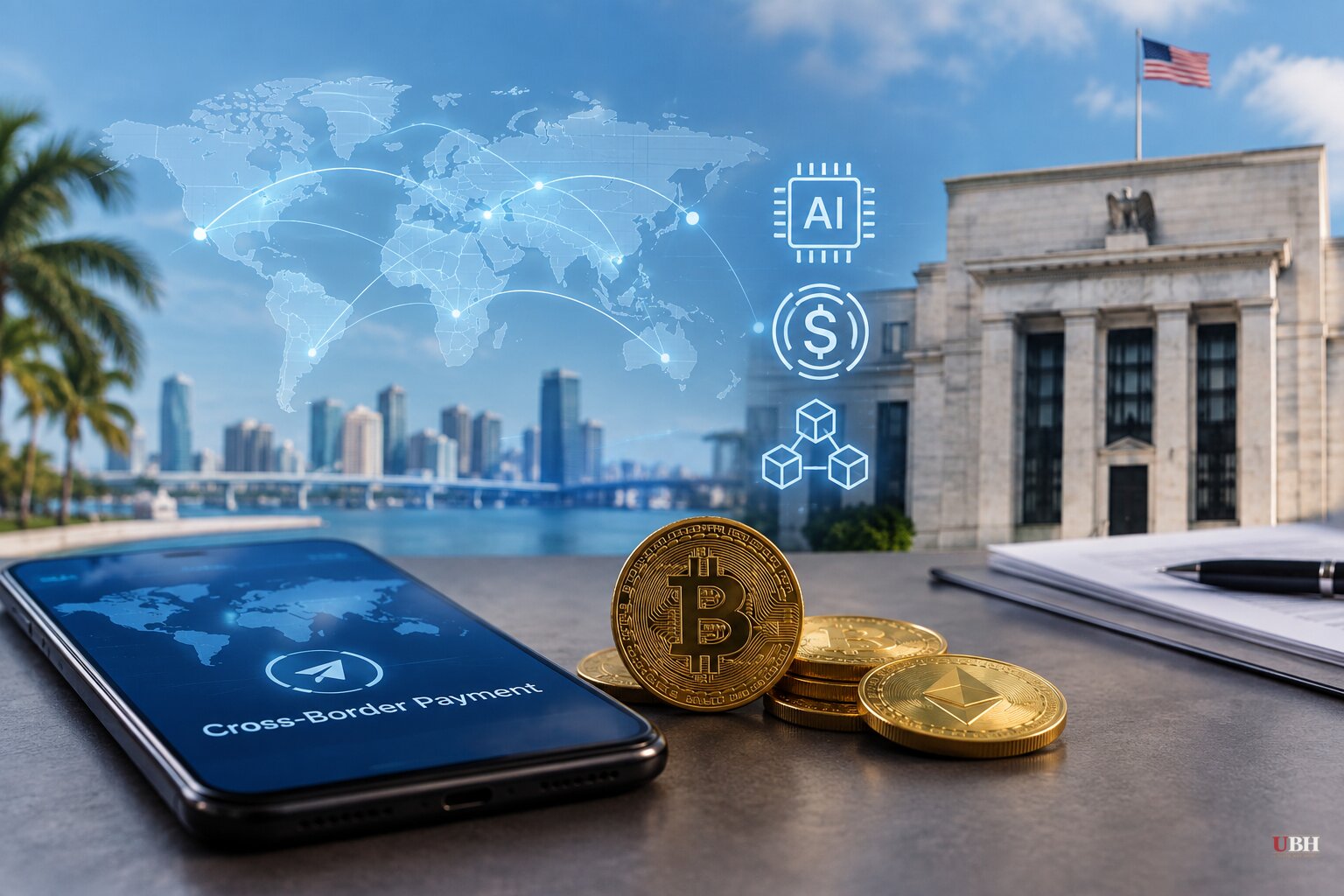 Fed's Waller Pushes AI and Stablecoins as Payments Fix While Colleagues Split Over Inflation Risk