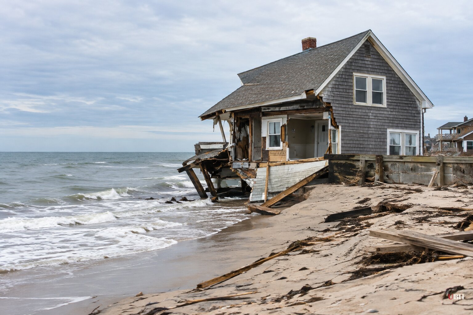 FEMA Flood Insurance Pays Coastal Homeowners to Let Their Houses Collapse Into the Ocean
