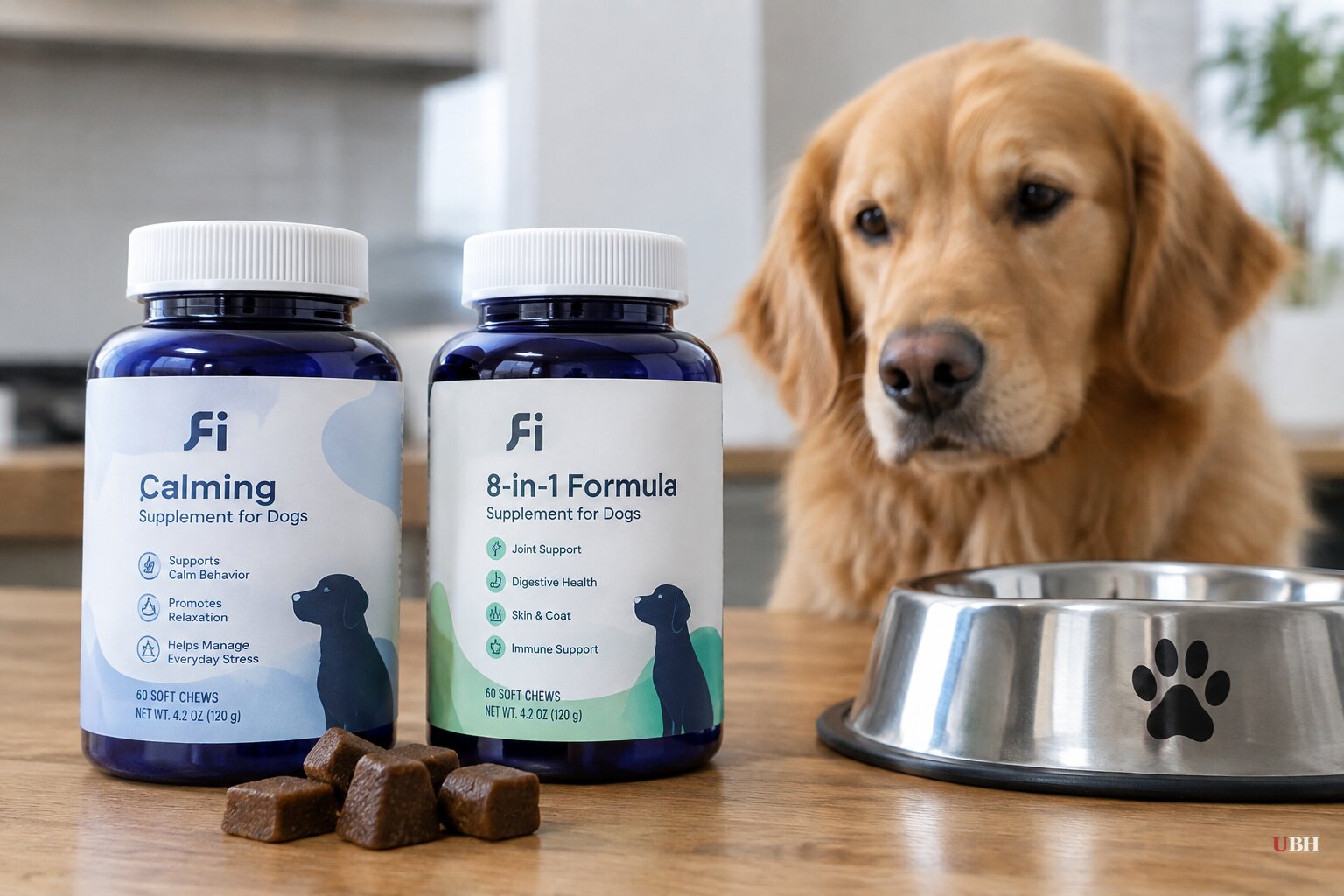 Fi Recalls Two Dog Supplements Sold on Amazon and Chewy Over Salmonella Contamination Risk