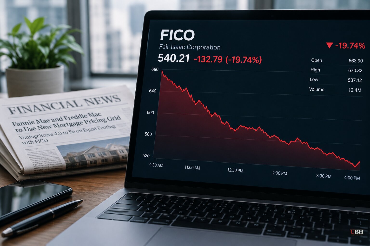 FICO Shares Post Worst Drop Since 2004 After FHFA Ends Fannie and Freddie's Reliance on Its Score Alone