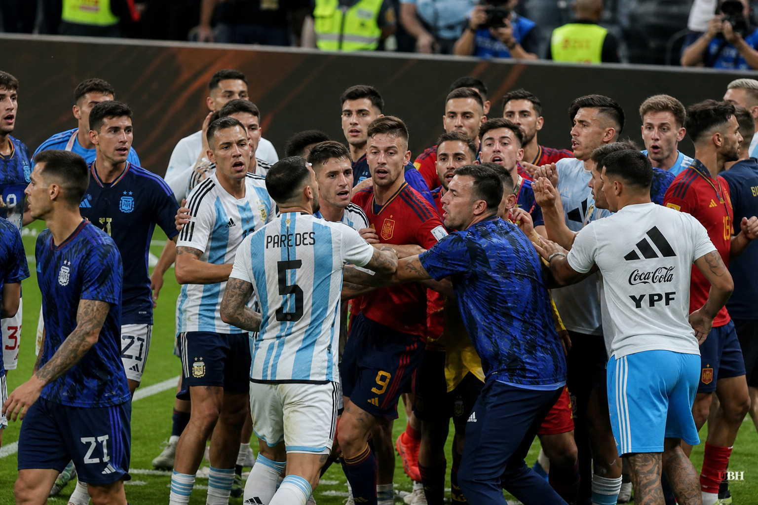 FIFA Bans Paredes 10 Games, Molina 7, Over World Cup Final Brawl With Spain