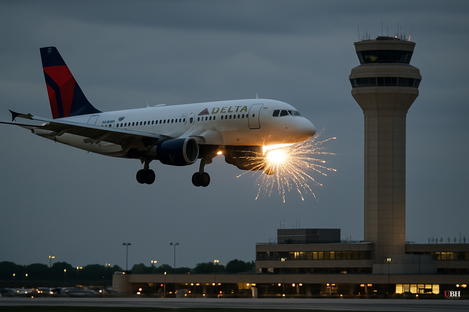 Fireworks Mortar Struck Delta Flight 1076 at 200 Feet Over Chicago Midway on July 4
