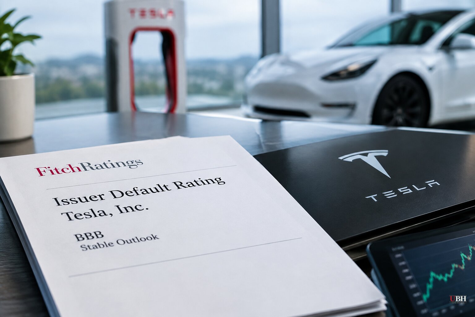 Fitch Gives Tesla Its First Investment-Grade Credit Rating, Then Warns About the Cash Burn Coming