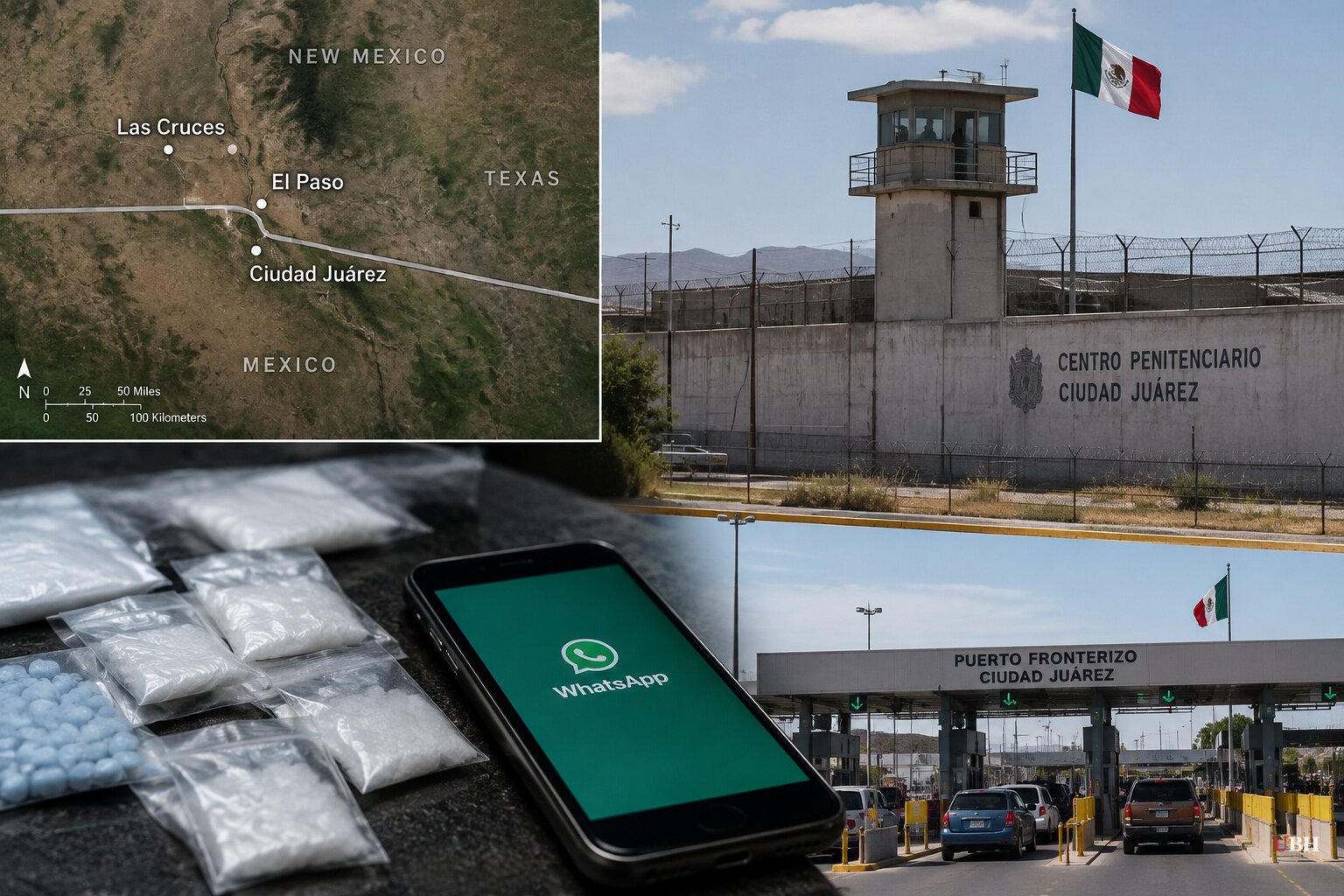 Five Charged in Meth and Fentanyl Ring Federal Prosecutors Say an American Ran From a Juárez Prison