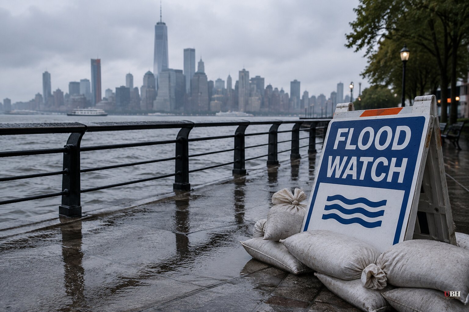 Flood Watches Cover 39 Million People as Storms Push Into New York, New Jersey and Connecticut