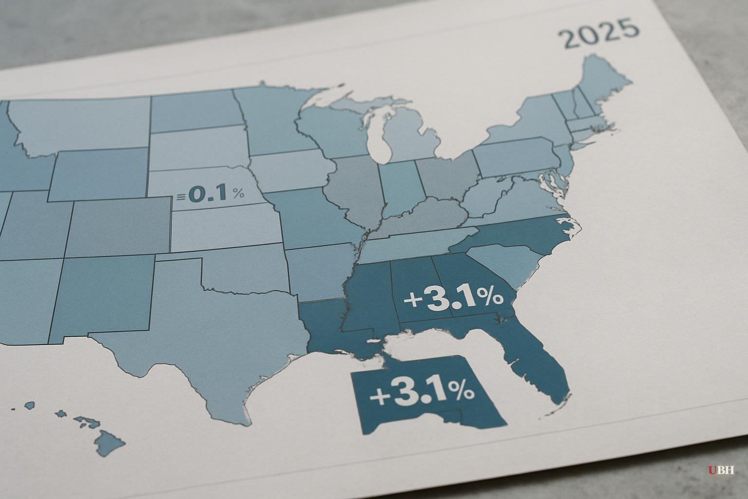 Florida and South Carolina Tied for Fastest State GDP Growth in 2025, BEA Data Shows