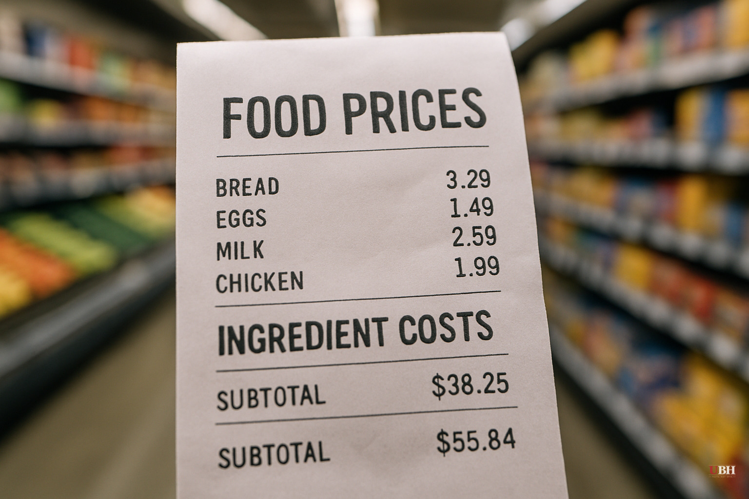 Food Prices and Ingredient Costs: What Shoppers Face
