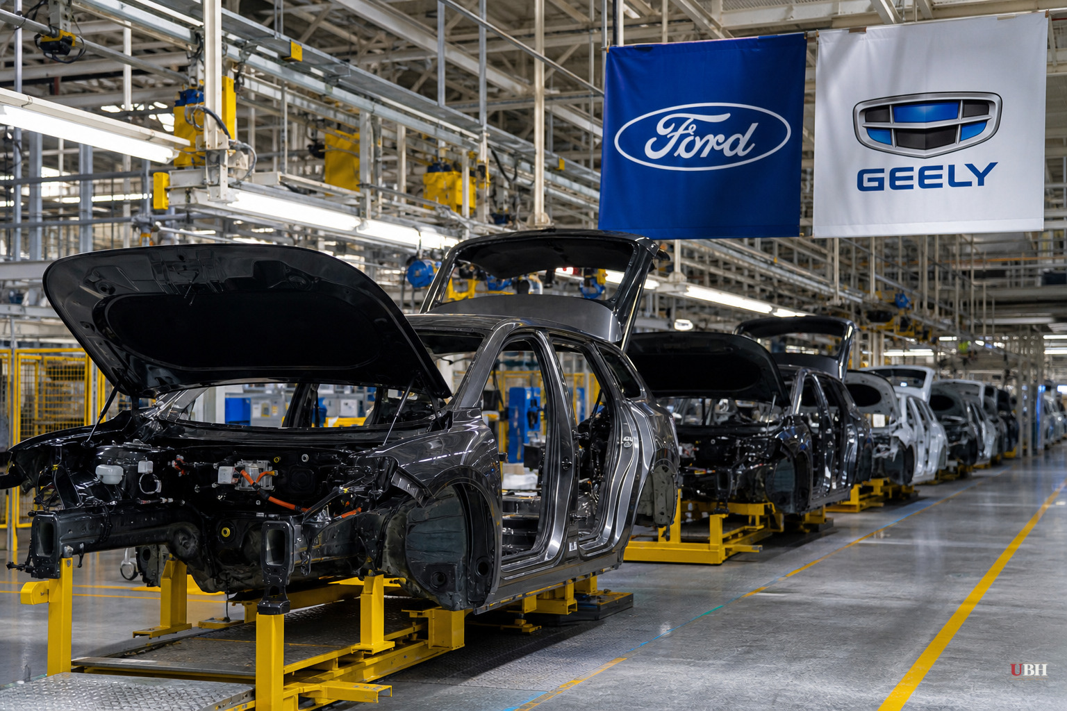 Ford Hands Chinese Automaker Geely a Stake in Its Spain Plant to Build EVs
