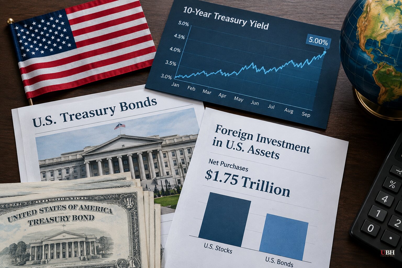 Foreign Investors Bought $1.75 Trillion in US Assets Even as the 10-Year Yield Hit 5% and the Fed Resumed Rate Hikes