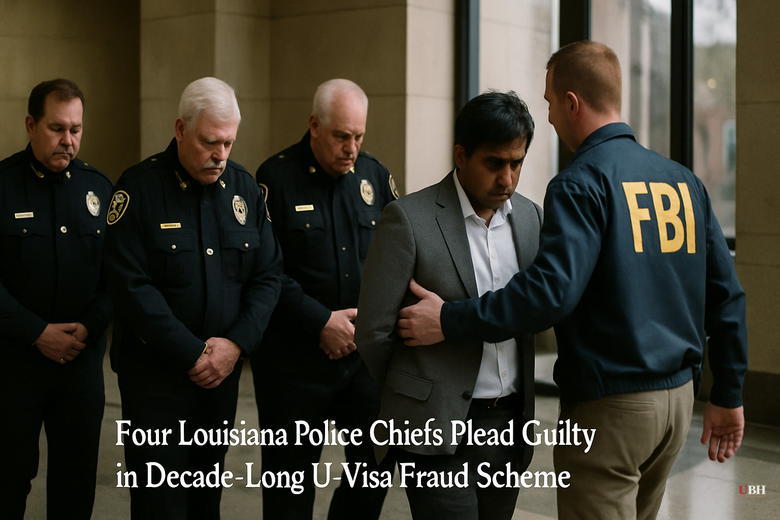 Four Louisiana Police Chiefs Plead Guilty in Decade-Long U-Visa Fraud Scheme