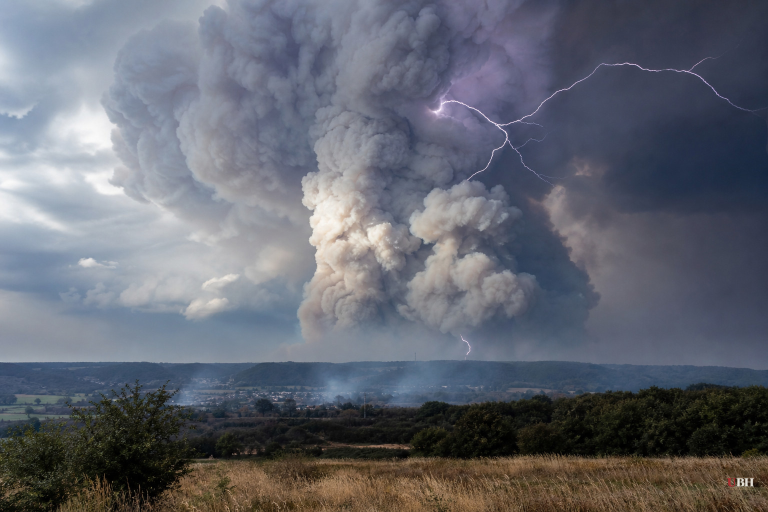 France Battles Wildfire Creating Its Own Thunderstorms Near Bordeaux