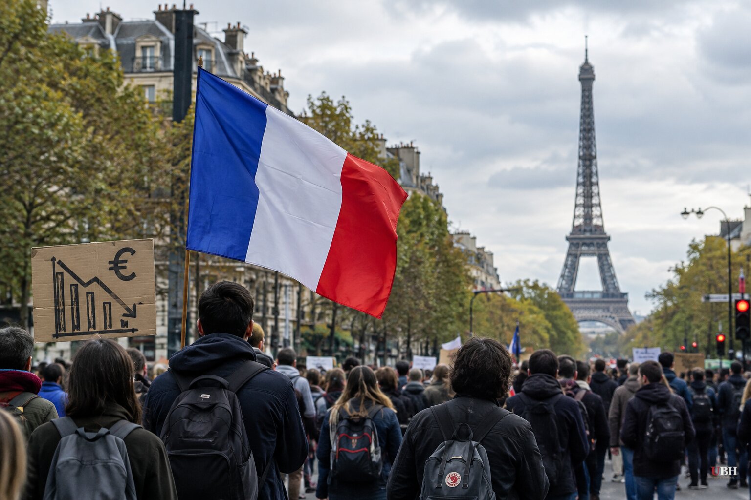France Carries Debt of 119% of GDP, Faces 122% Projection and IMF Growth Forecast of 0.4%