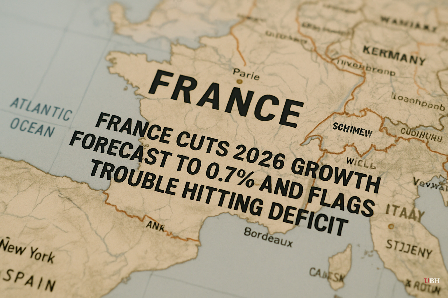 France Cuts 2026 Growth Forecast to 0.7% and Flags Trouble Hitting Deficit Target