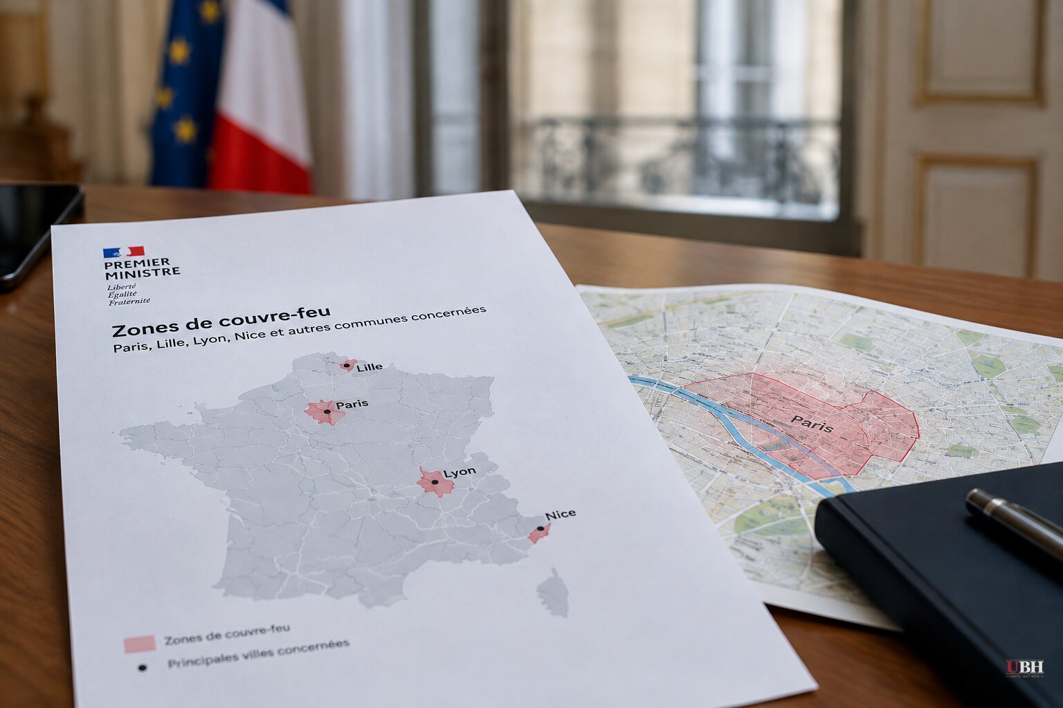 France Publishes Curfew Zones for Paris, Lille, Lyon and Nice After Riots; Lecornu Rules Out State of Emergency for Now