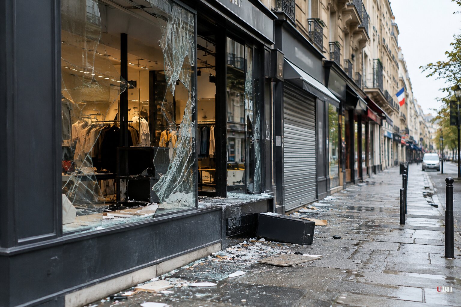 France Riot Damage Count Doubles to 3,000 Shops; Insurers Still Have No Loss Estimate
