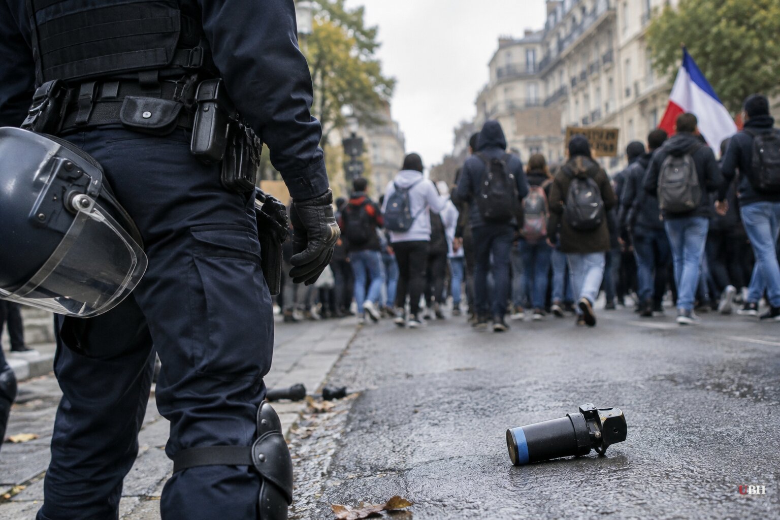 France Suspends Stun Grenades at Student Protests as Arrests Pass 6,600