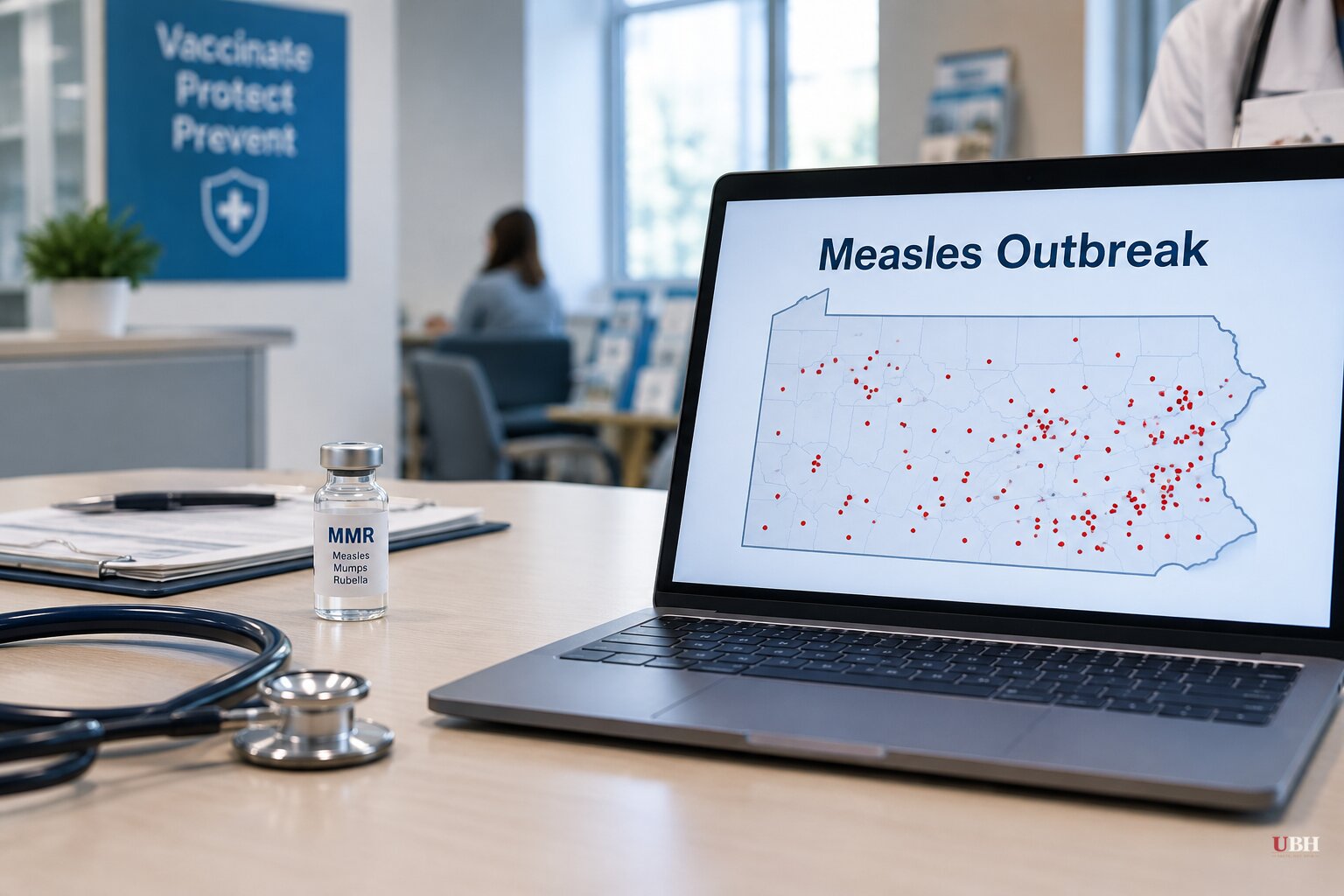 Franklin County Coroner Reports Sixth Measles-Linked Death in Pennsylvania, a 39-Year-Old Woman