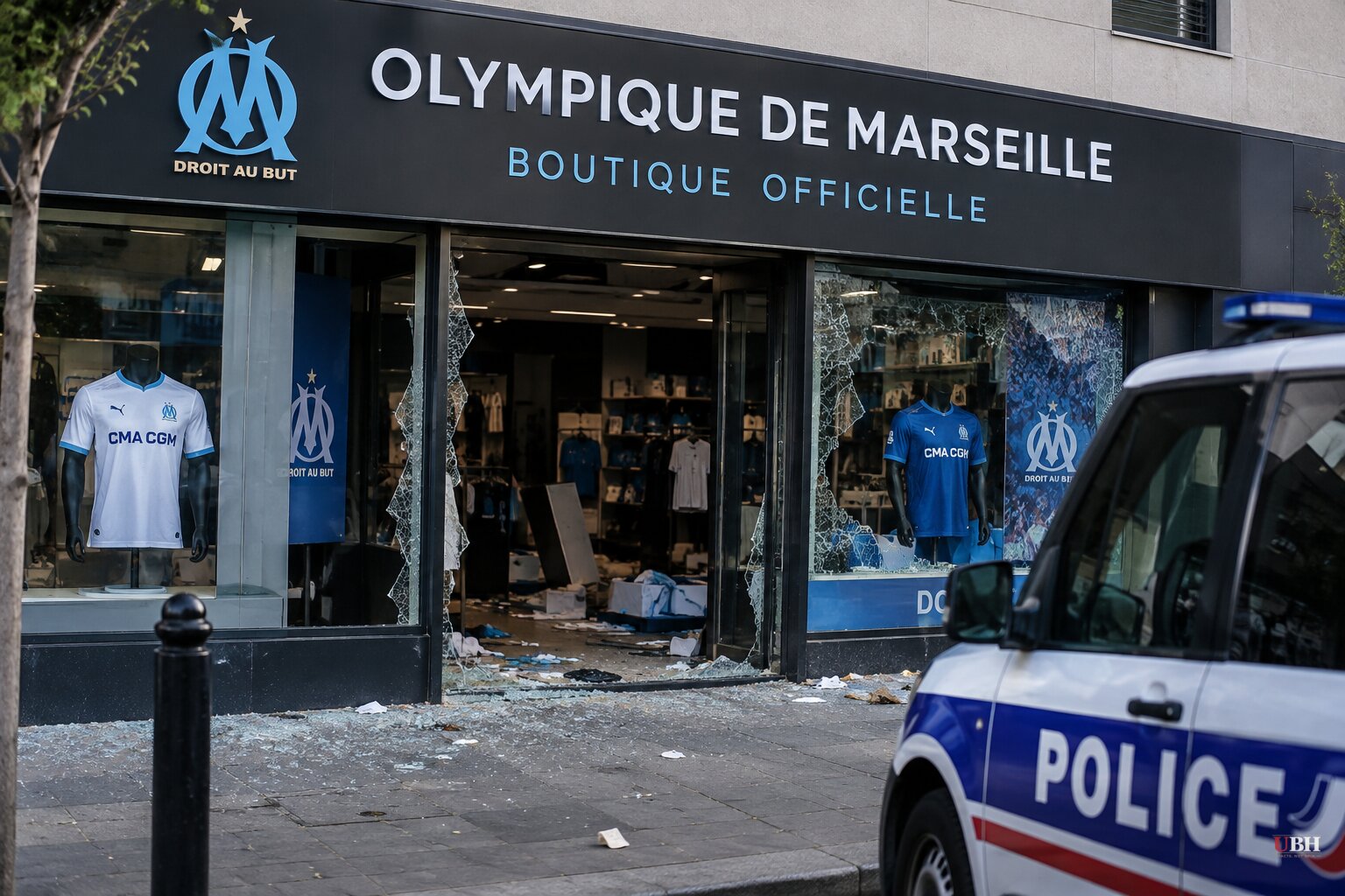 French Riots Hit Football: Marseille and Lille Club Stores Looted, 101 Arrested in Marseille Including 27 Minors