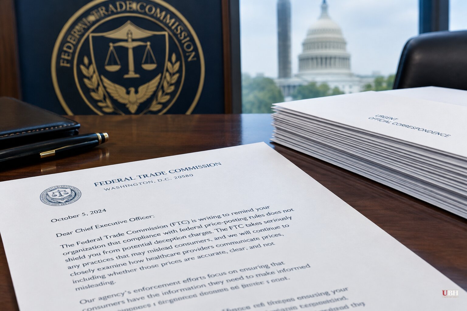 FTC Chairman Warns 24 Large Healthcare Companies That Posting Prices Does Not Shield Them From Deception Charges