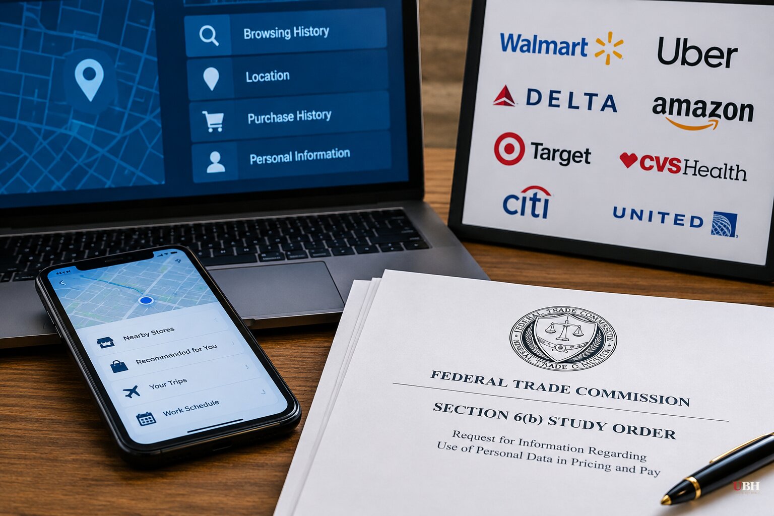 FTC Orders Walmart, Uber, Delta and Six Other Companies to Detail Use of Personal Data in Pricing and Pay