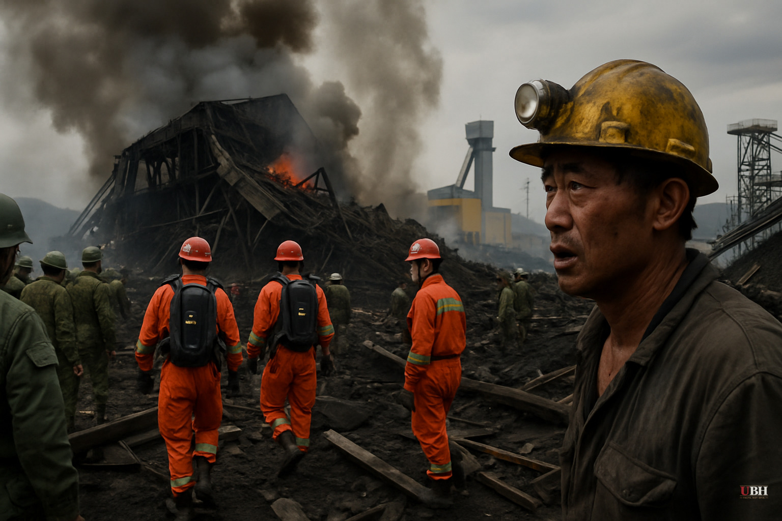 Gas Explosion at Chinese Coal Mine Kills at Least 90 Workers in Shanxi Province
