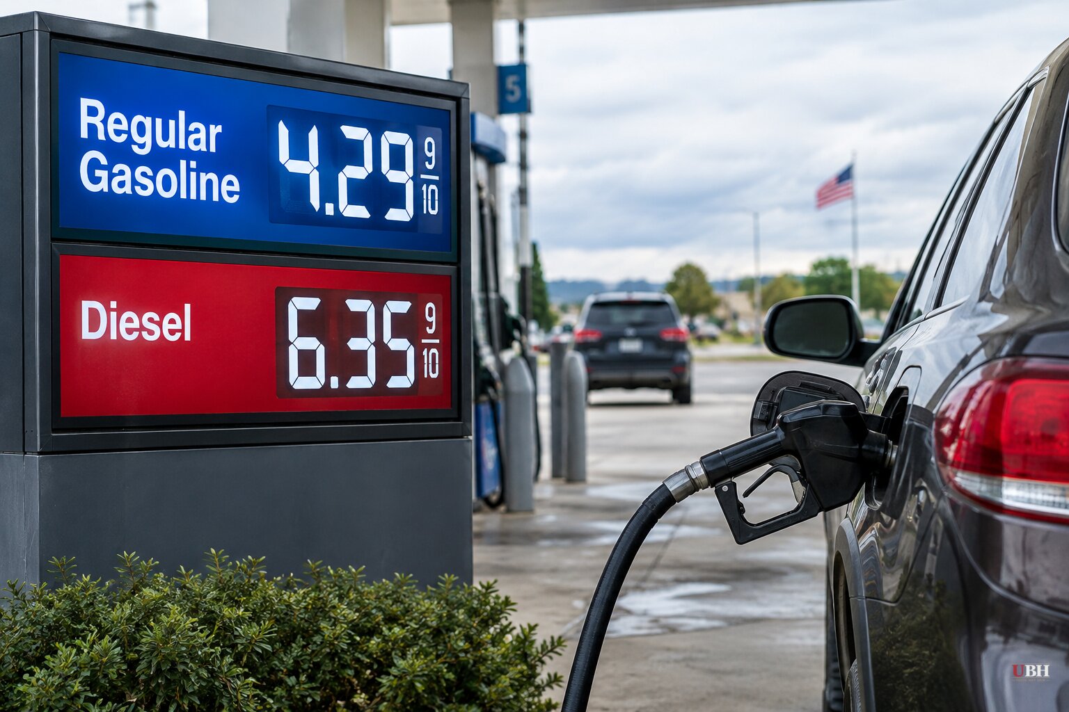 Gas Hits $4.29 and Diesel $6.35 a Week Before Midterms as Trump Calls Iran War Costs a 'Small Price to Pay'