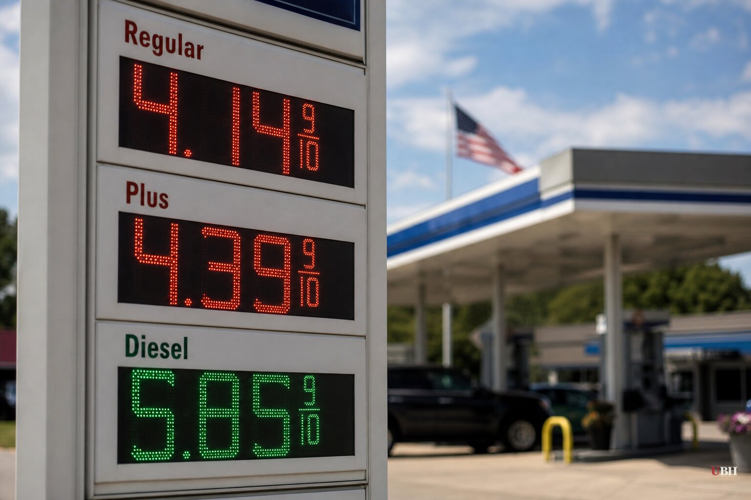 Gas Hits Record $4.14 Labor Day High as Trump Predicts $2 Gallon If US Beats Iran