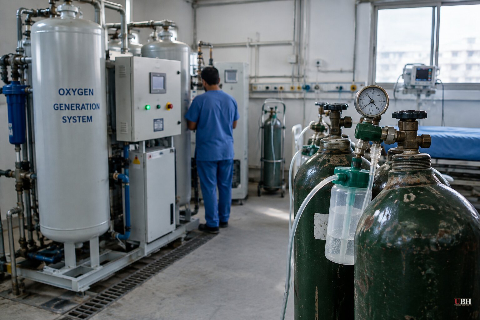 Gaza Oxygen Shortage Deepens: Only 12 of 34 Generation Stations Still Running, Health Ministry Says