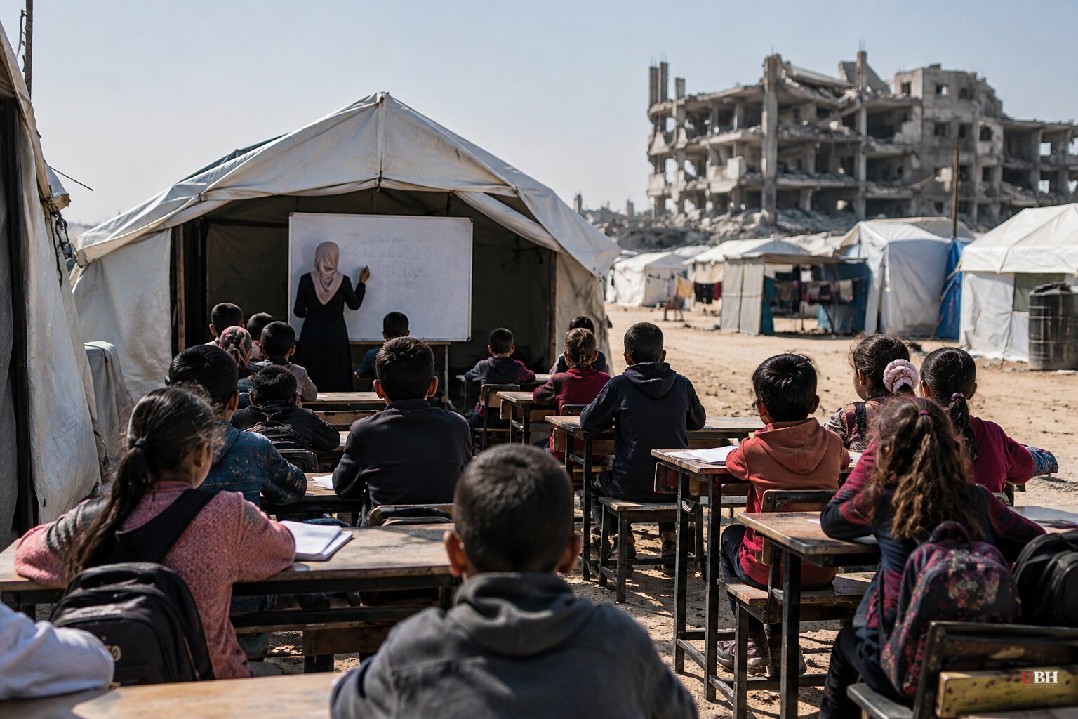 Gaza's School Year Opens: 700,000 Children Return to Tents and Rubble as 97% of School Buildings Remain Unusable