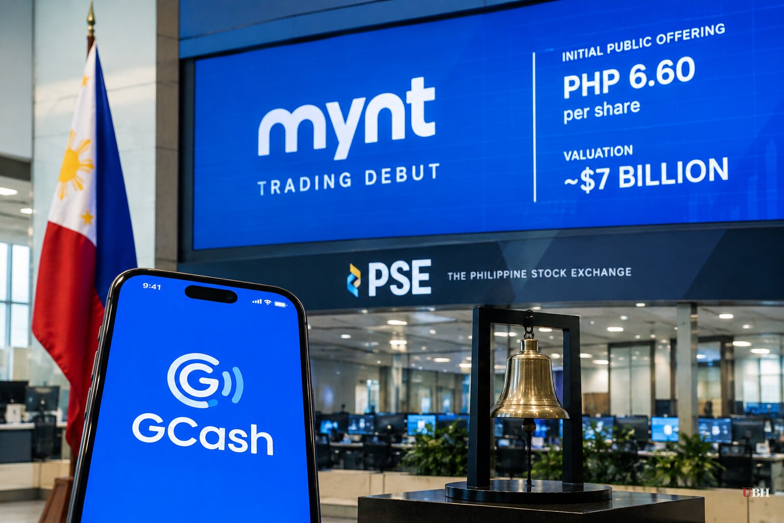 GCash Owner Mynt Prices Philippine IPO at 6.60 Pesos, Valuing It at About $7 Billion
