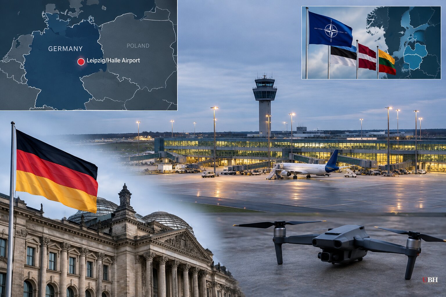 Germany Blames Russia for Airport Drone Plot Days After Merz's Party Suffers Historic Election Wipeout