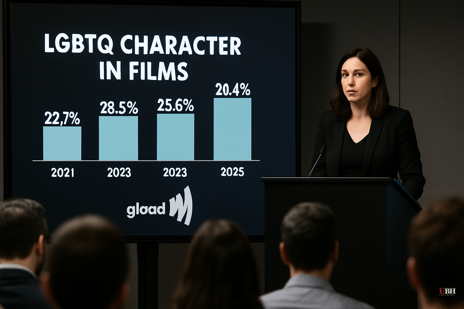 GLAAD Report: LGBTQ Film Representation Falls to 20.4% in 2025, Third Consecutive Annual Decline