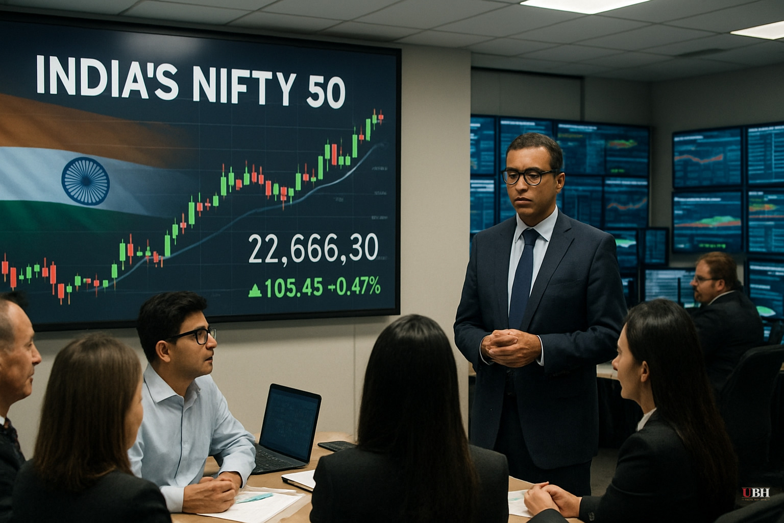 Global Investors Rotate Into India's Nifty 50 as AI-Heavy Markets Turn Volatile