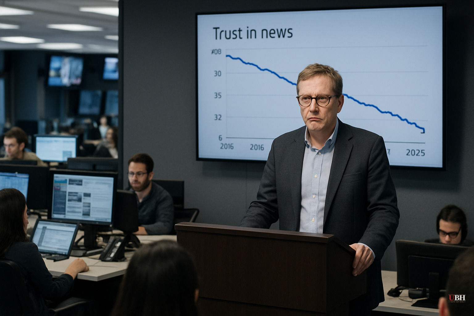 Global Trust in News Falls to 37 Percent, Lowest Since Reuters Institute Tracking Began in 2015