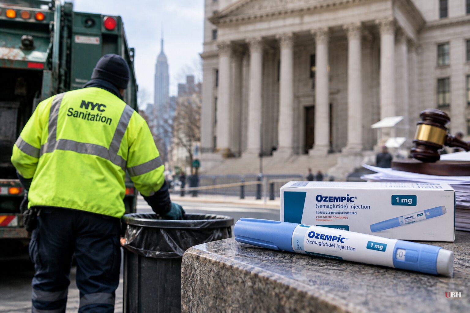 GLP-1 Pens Are Cutting Sanitation Workers, While Lawsuits Claim Ozempic Makers Hid Vision Loss Risk