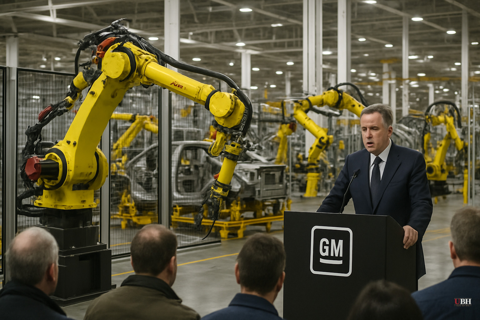 GM Installs 50 Robots at Factory Zero While 1,300 Laid-Off Workers Wait to Be Called Back