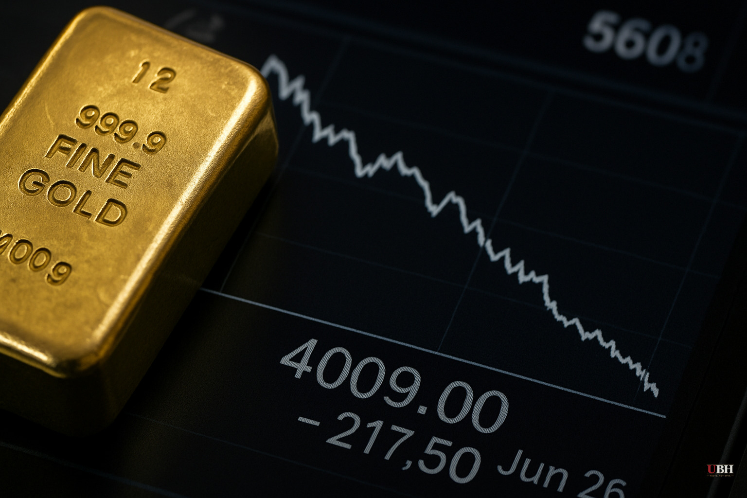 Gold Heads for a 5% Weekly Loss as Fed Rate-Hike Bets and a Stronger Dollar Overwhelm Safe-Haven Demand