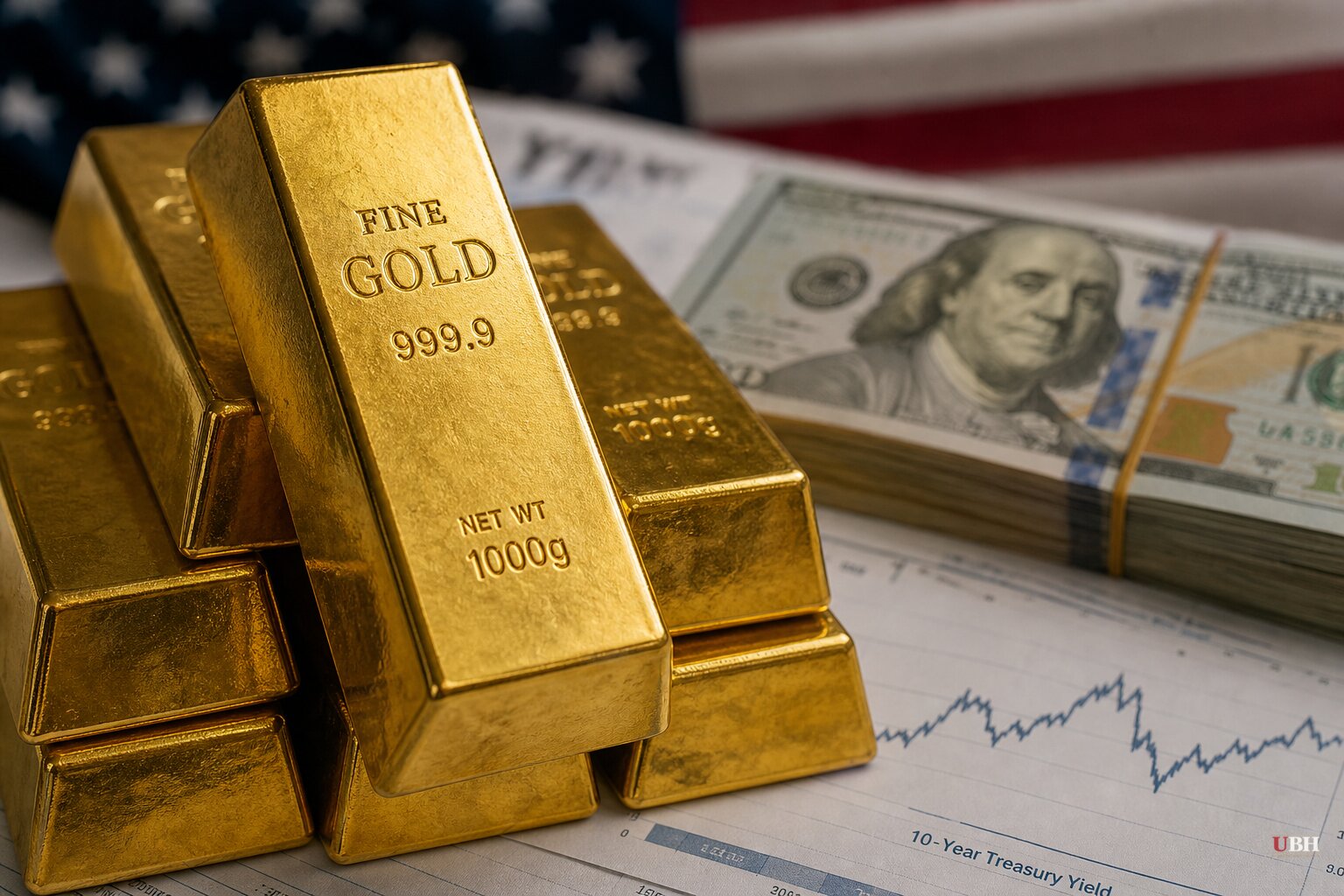 Gold Hits $4,676 an Ounce, Best Monthly Run Since 1999, as Treasury Debt Games Spook the Dollar